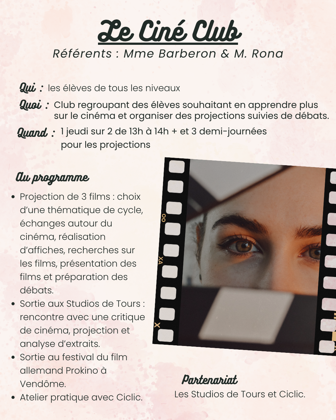 le ciné club