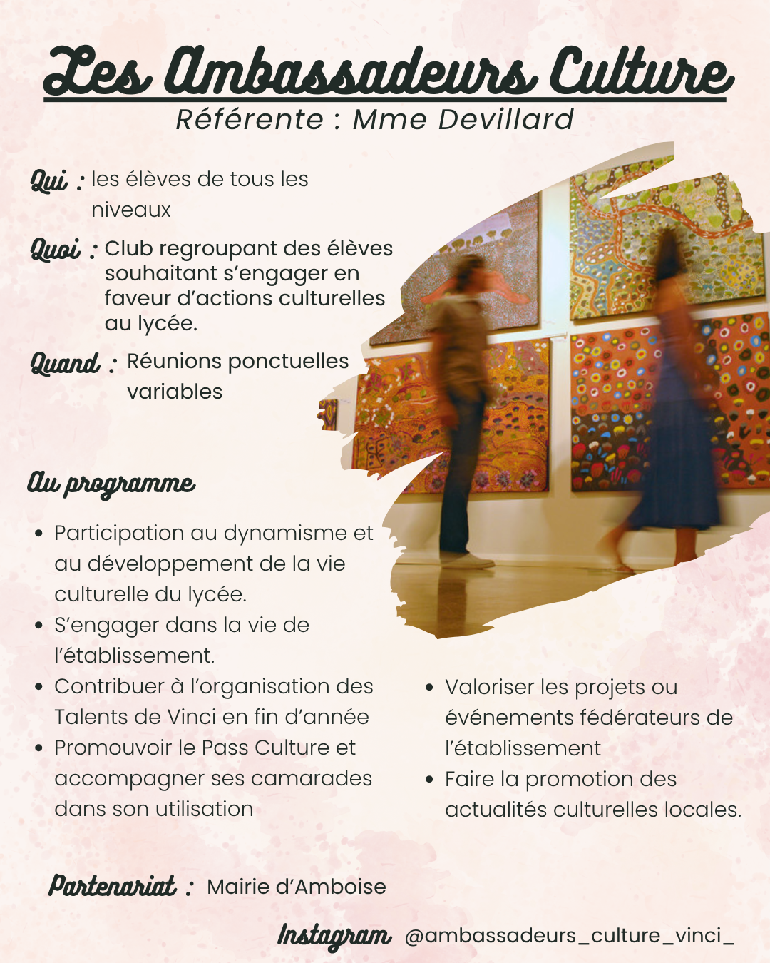 les ambassadeurs cultutre